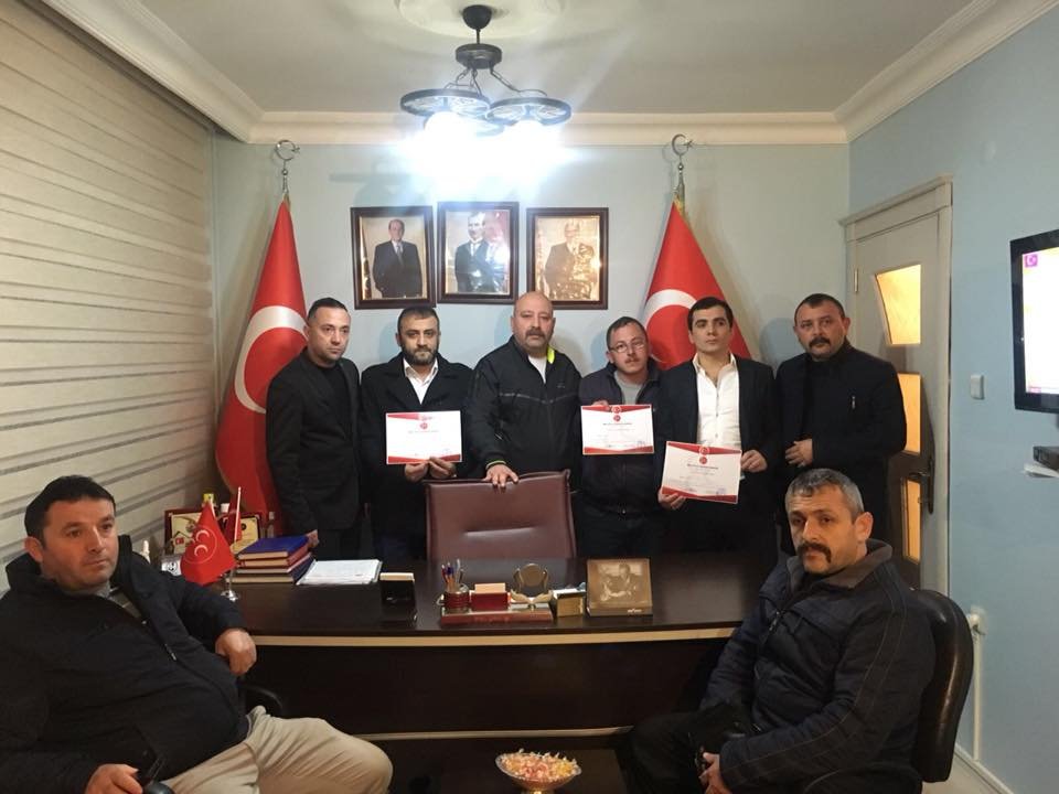 MHP Darıca'da mahalle başkanlarının atamaları sürüyor