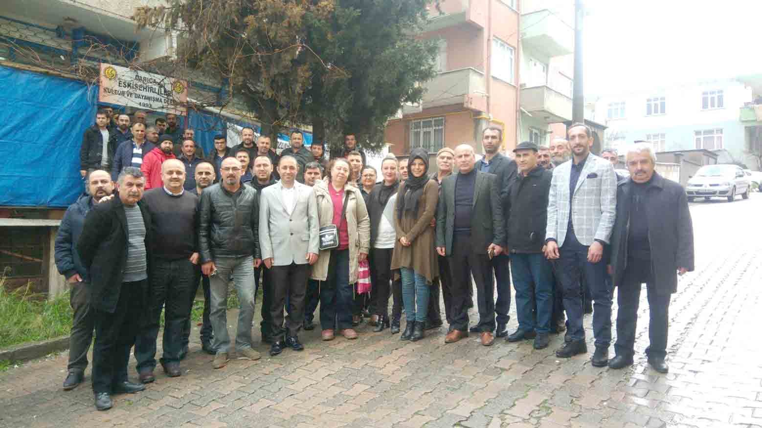 İyi Parti Darıca, dernekleri gezdi