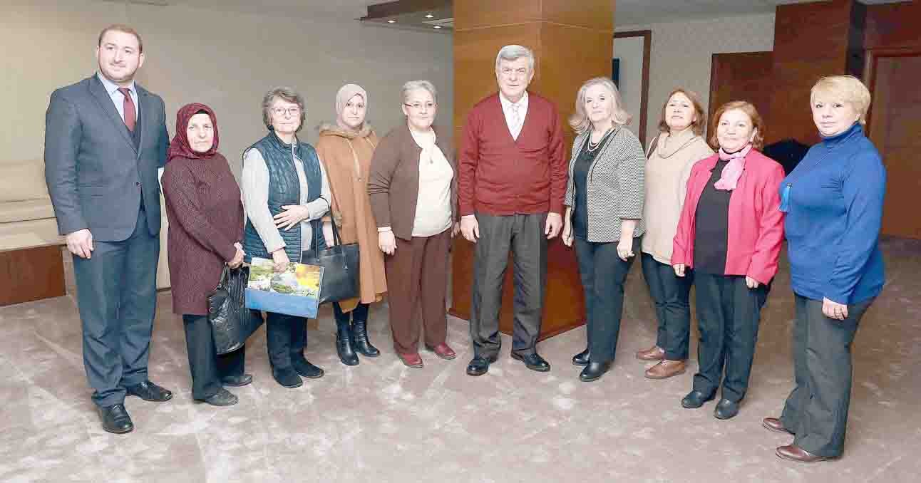 YAS-DER'den Karaosmanoğlu'na ziyaret