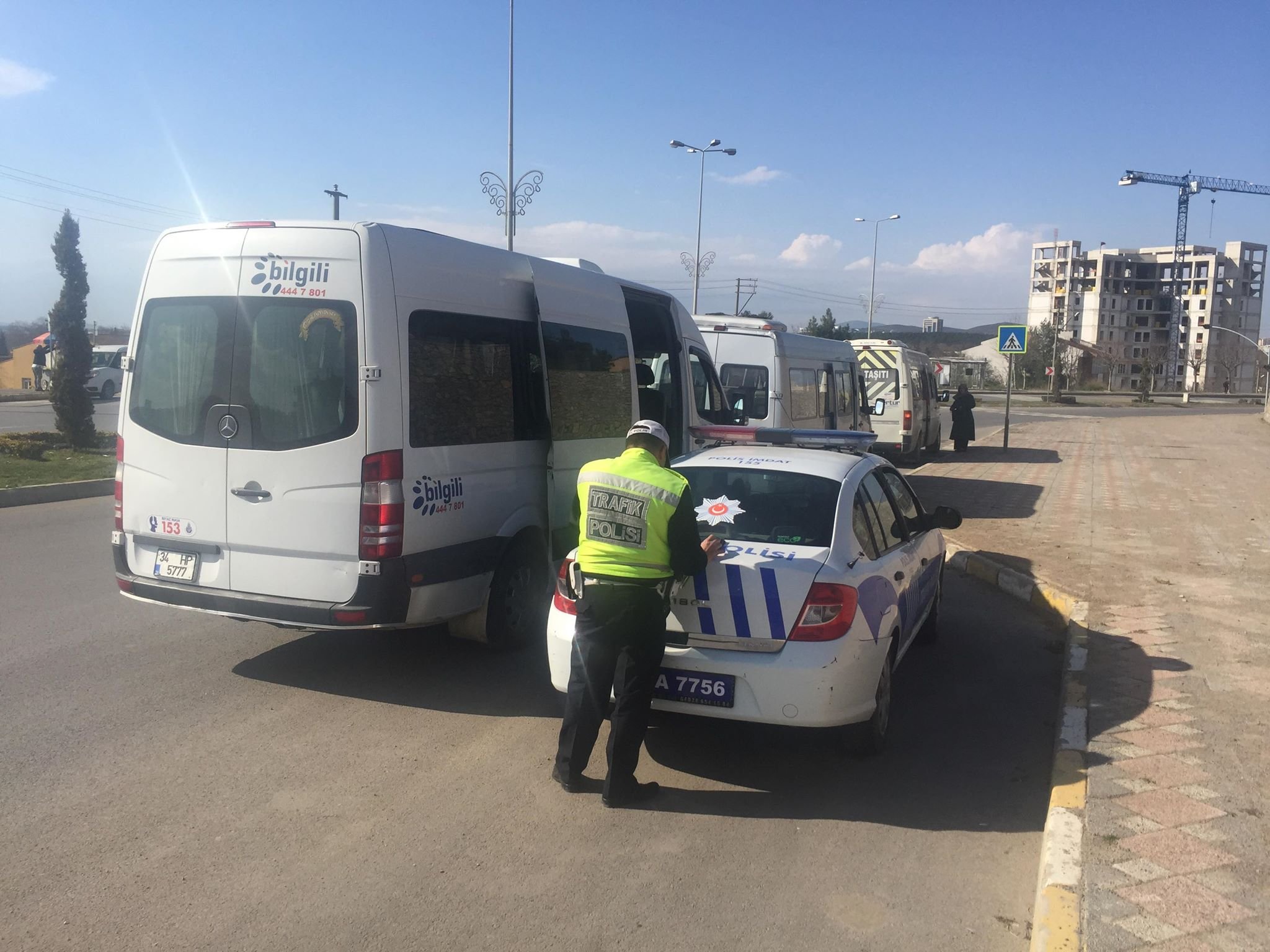 Darıca'da polis ekipleri uygulamada