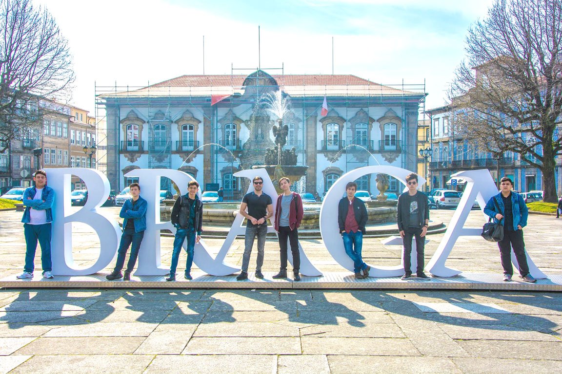 Deniz Yıldızları öğrencileri, Portekiz'de staj yapıyor