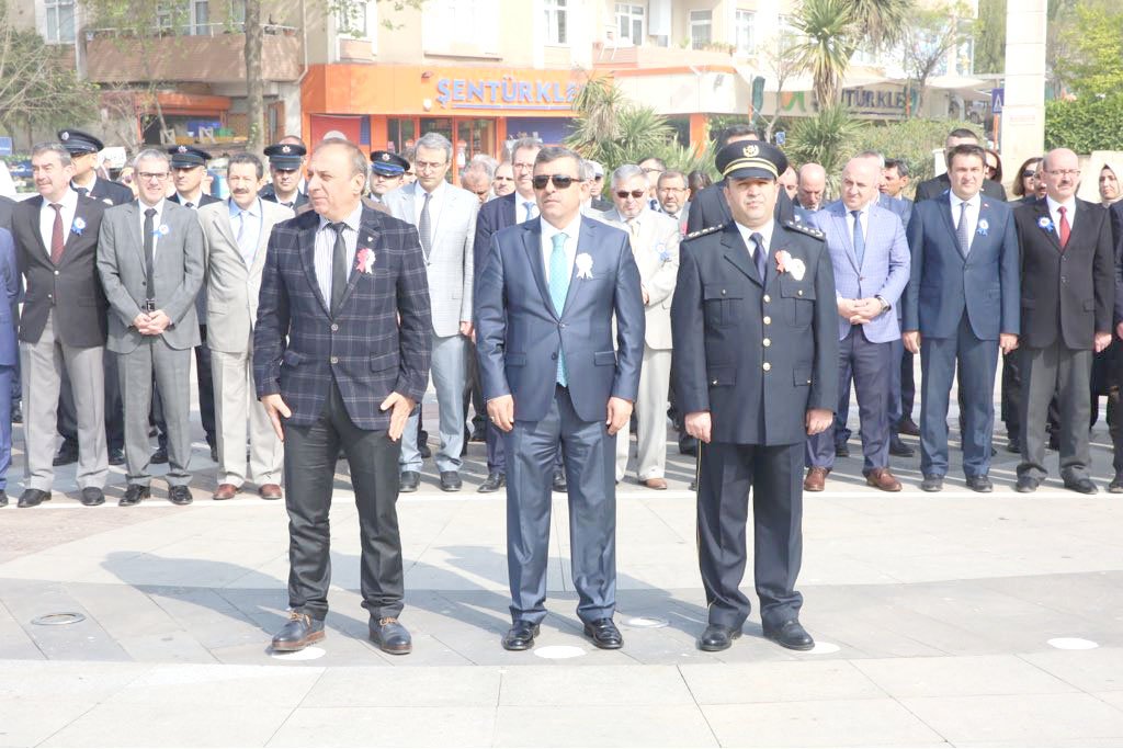 Darıca'da polisler için tören yapıldı