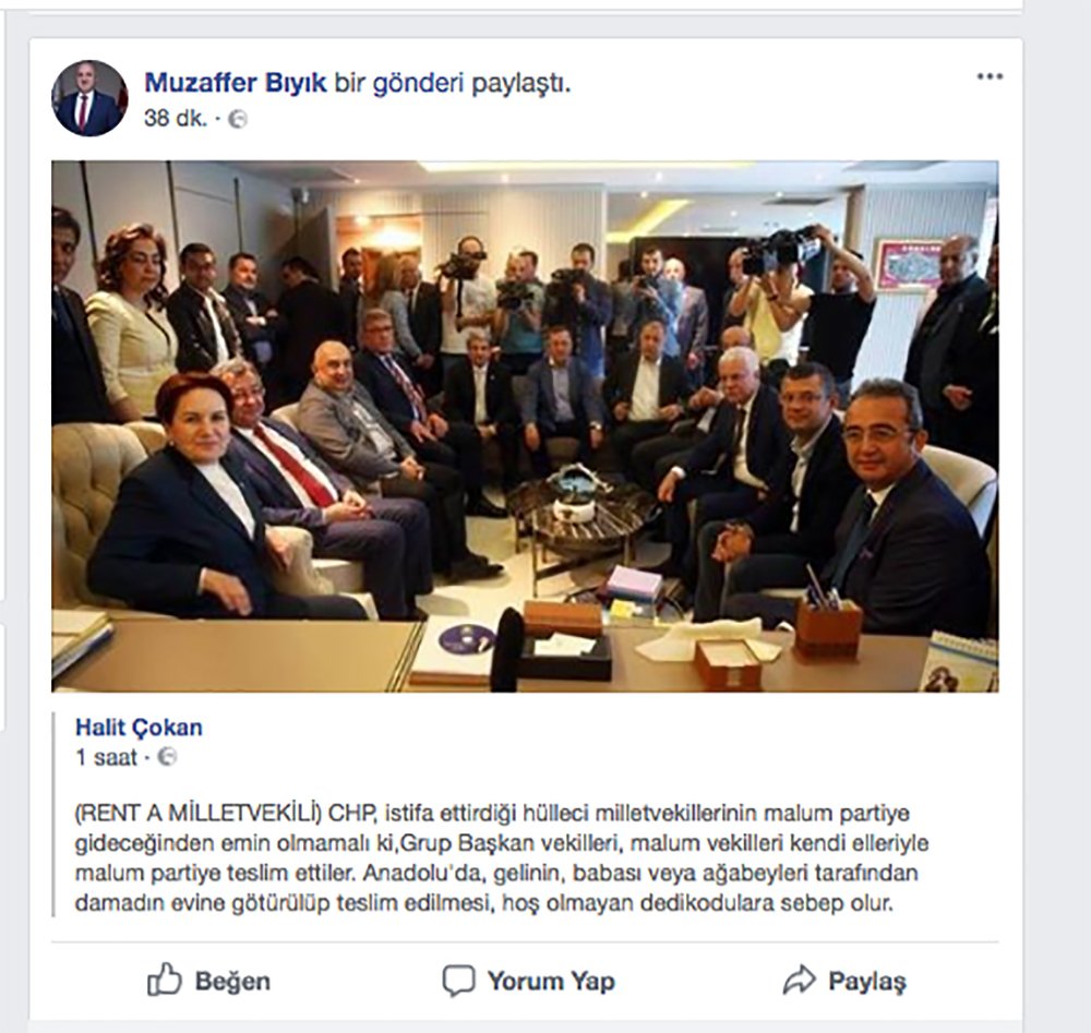 Bıyık'tan CHP ve İYİ Parti'ye gönderme