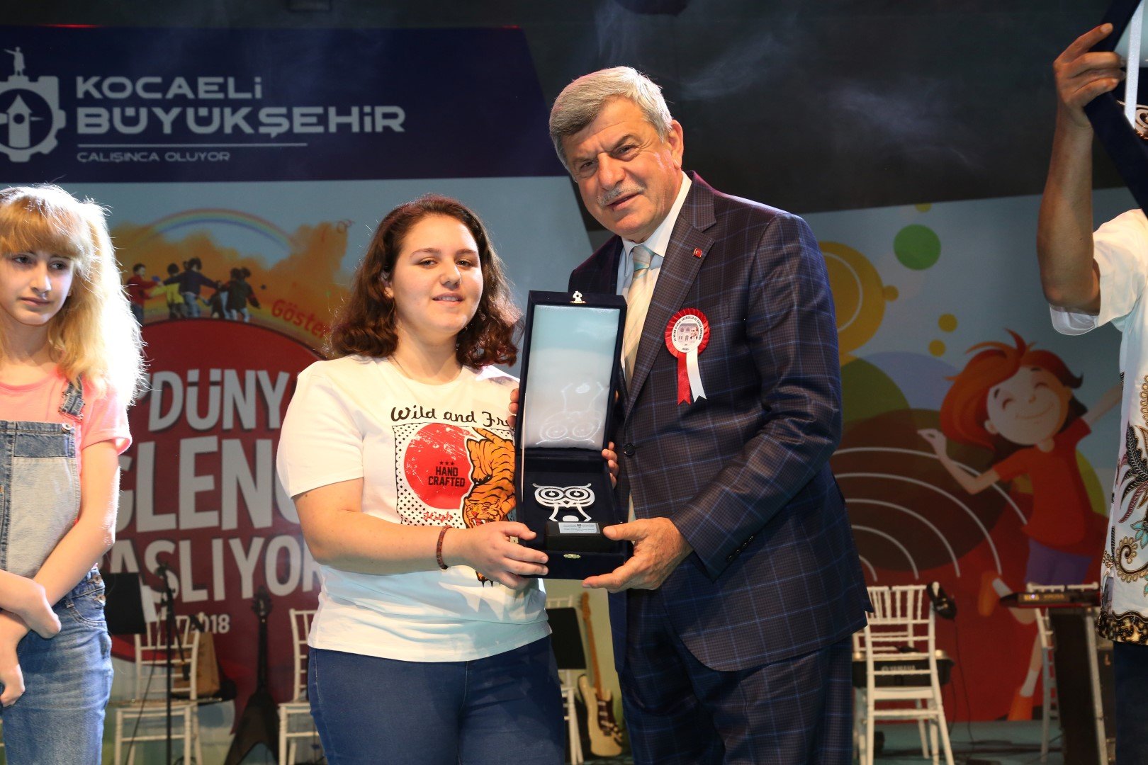 Darıcalı Gülçin'e uluslararası ödül