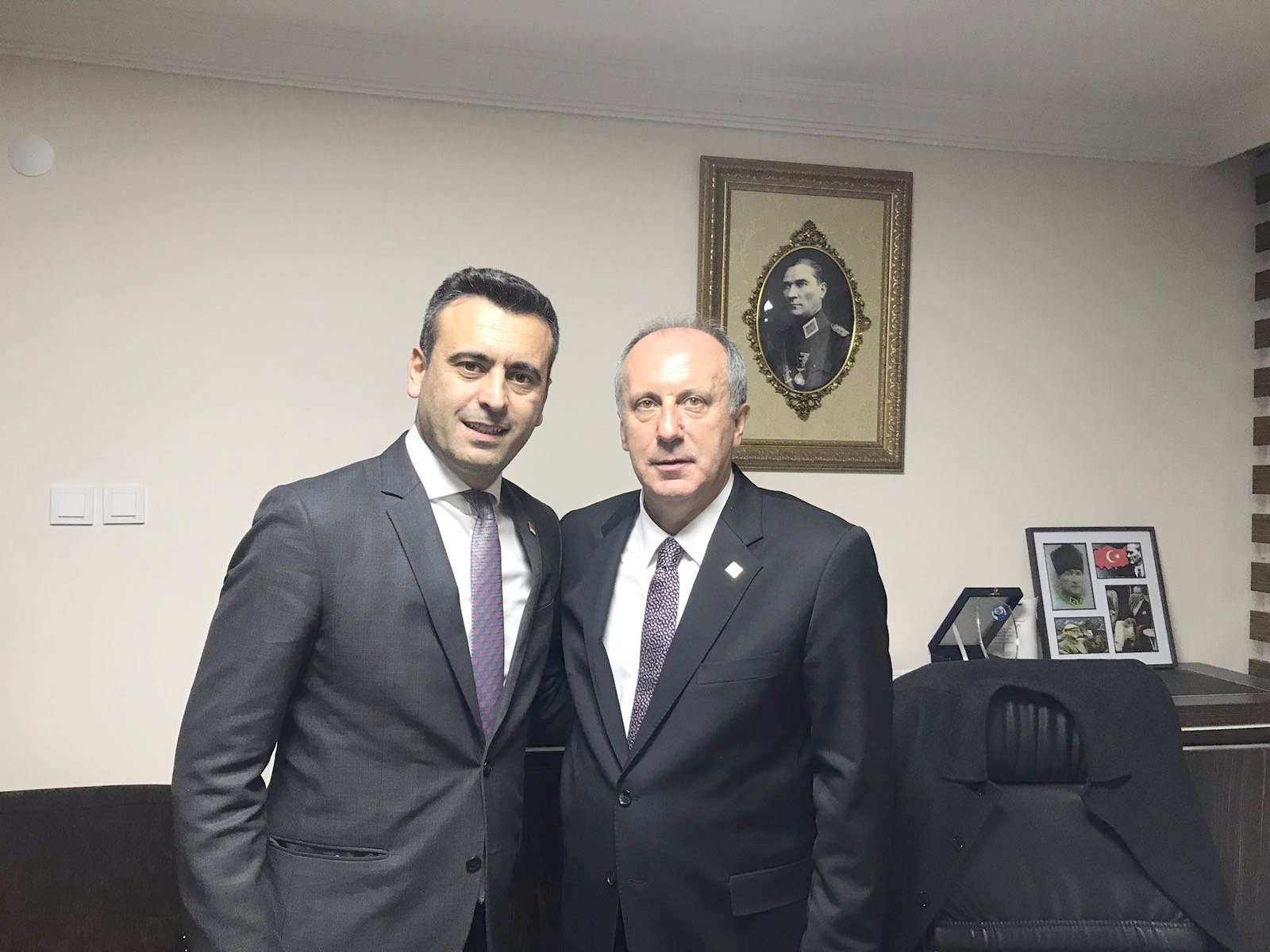 CHP Darıca'dan Muharrem İnce'ye destek!