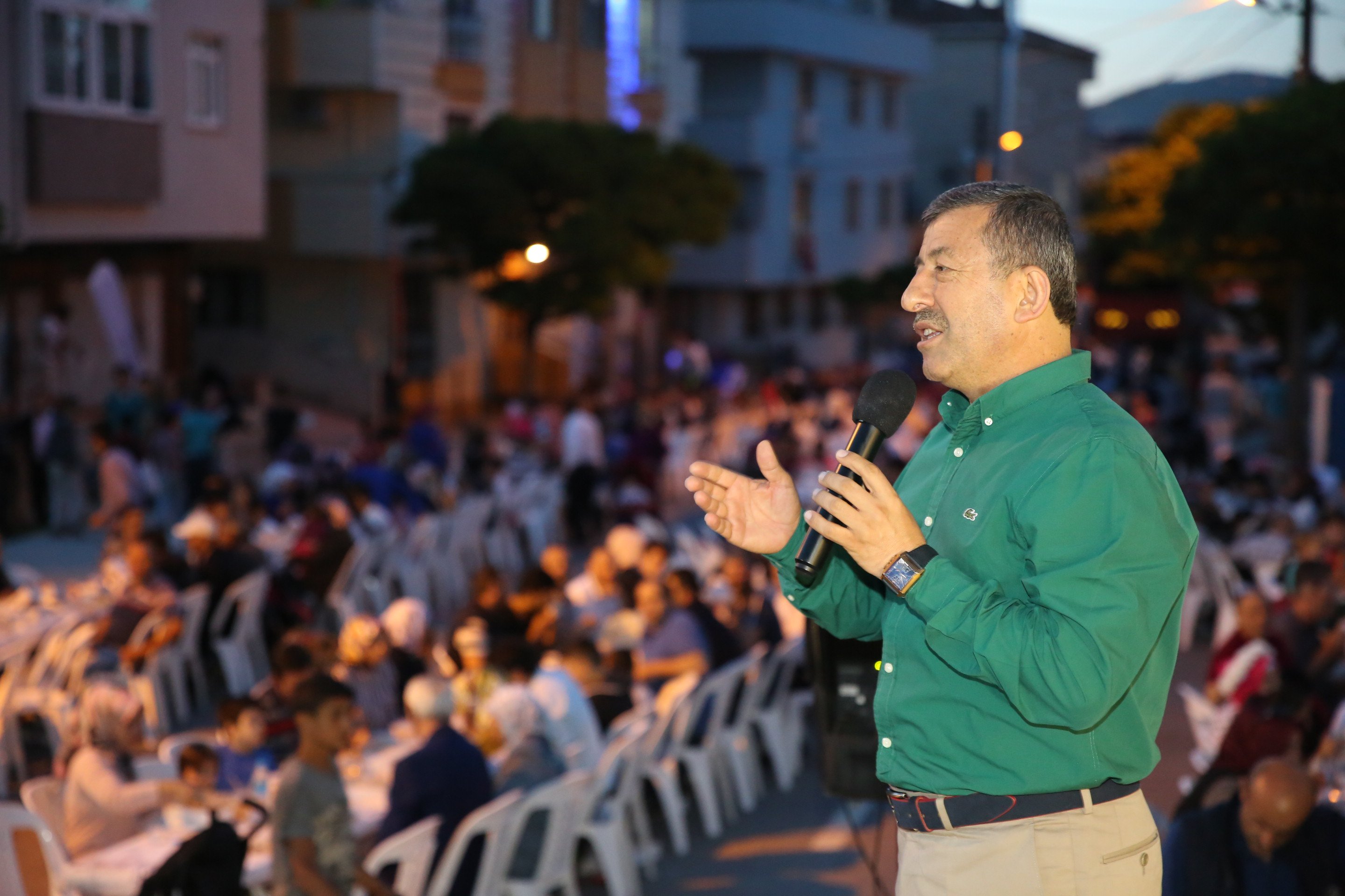 Darıca'da dev iftar sofrası