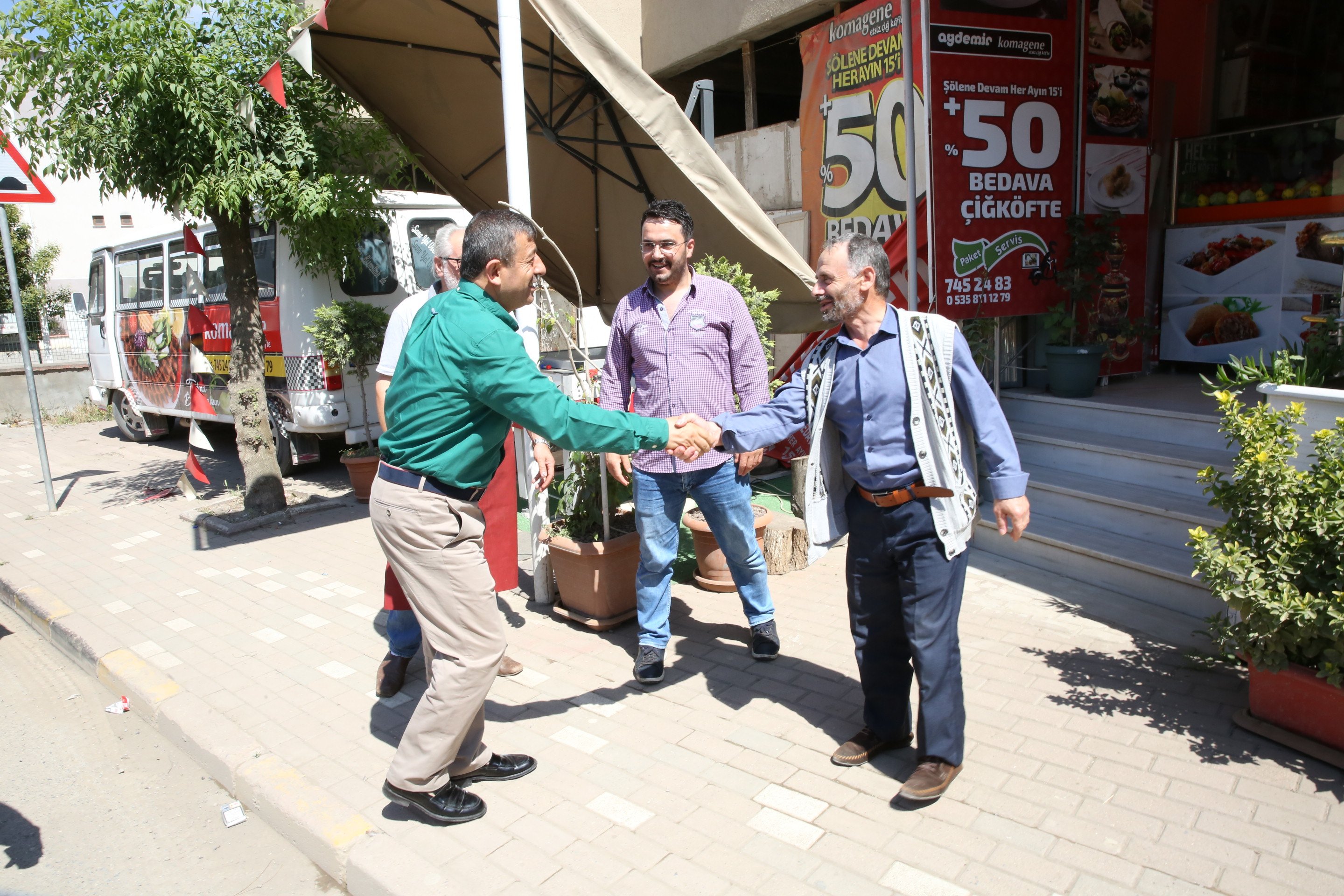 Karabacak seçimler için tam gün sahada