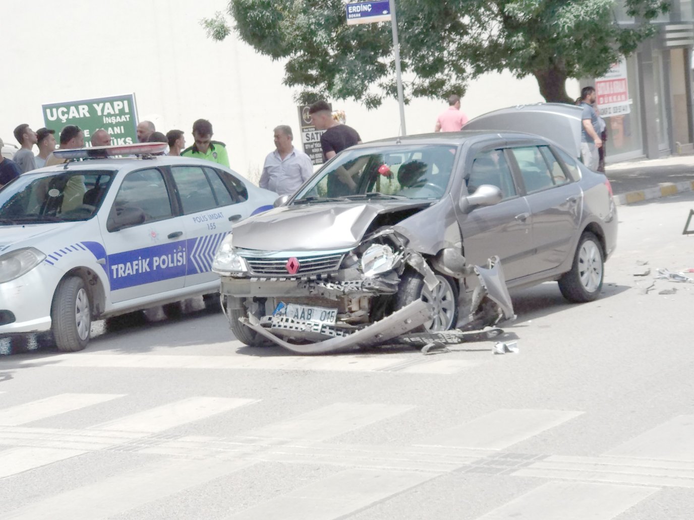 Osmangazi'de kaza; 1 yaralı!