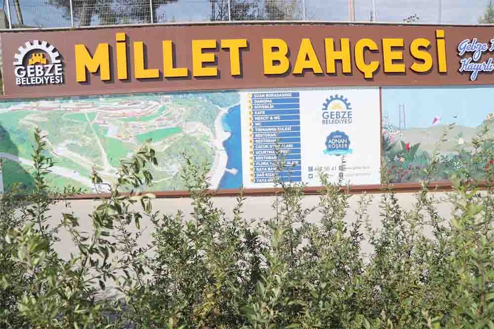 Macera Parkı 'Millet Bahçesi' oldu