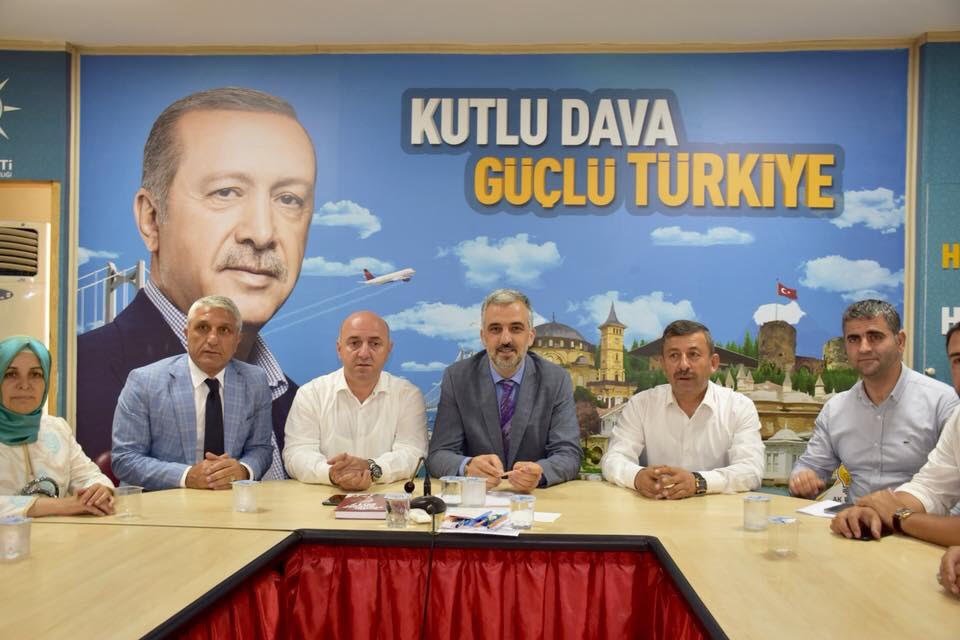 Ak Parti Darıca, yeni başkanı ziyaret etti