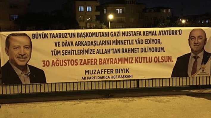 Bıyık'tan Atatürk'e vefa