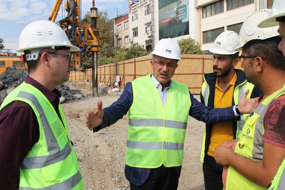 Metro çalışmalarında ilk kazma vuruldu!