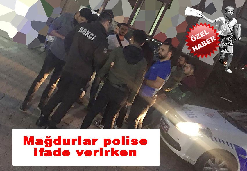 Polis yelekleri giyerek gasp yaptılar