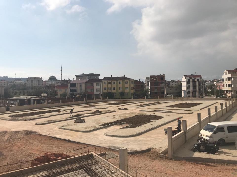 Trafik Eğitim Parkı’nda çalışmalar sürüyor