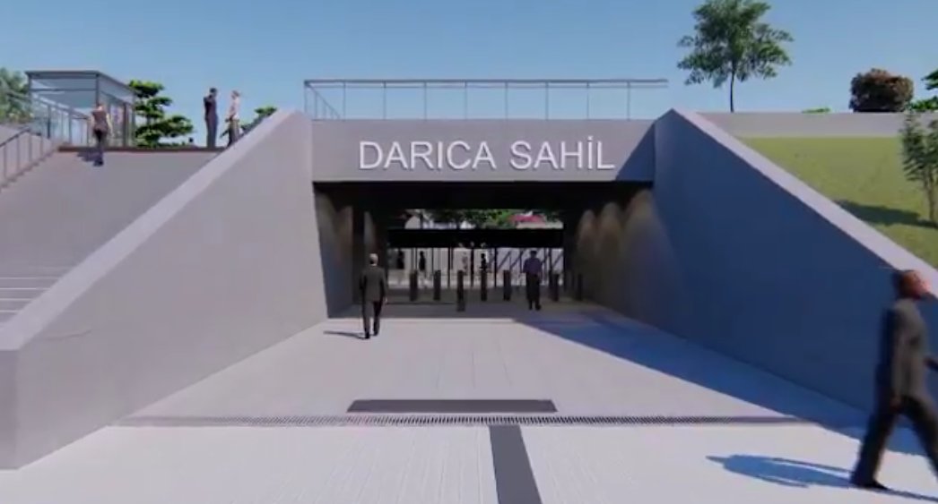 Darıca - Gebze Metrosu'nun temeli Cumartesi günü atılıyor