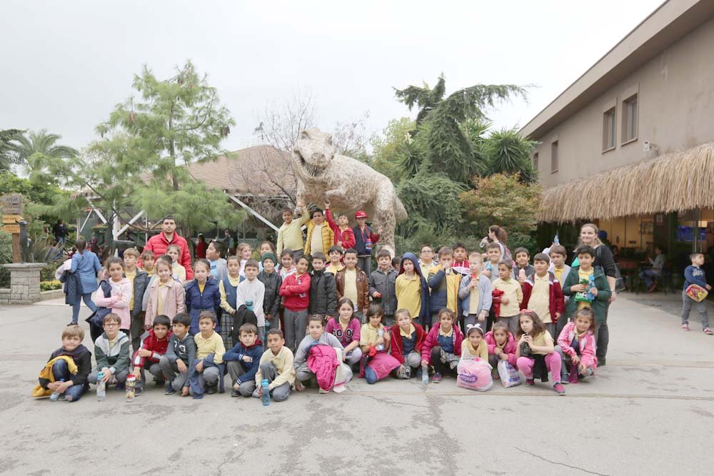 Çayırovalı öğrenciler, Hayvanat Bahçesi'ni geziyor