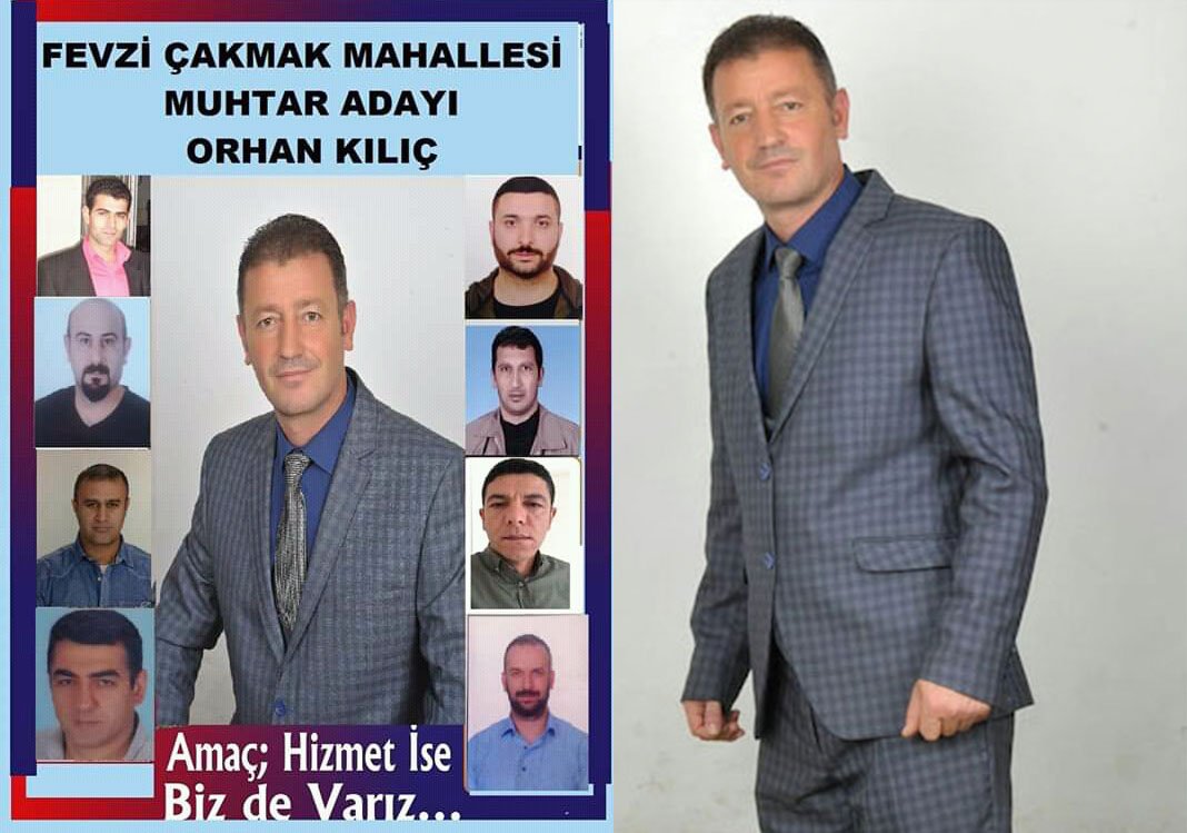 Muhtar adayı Kılıç azalarını tanıttı