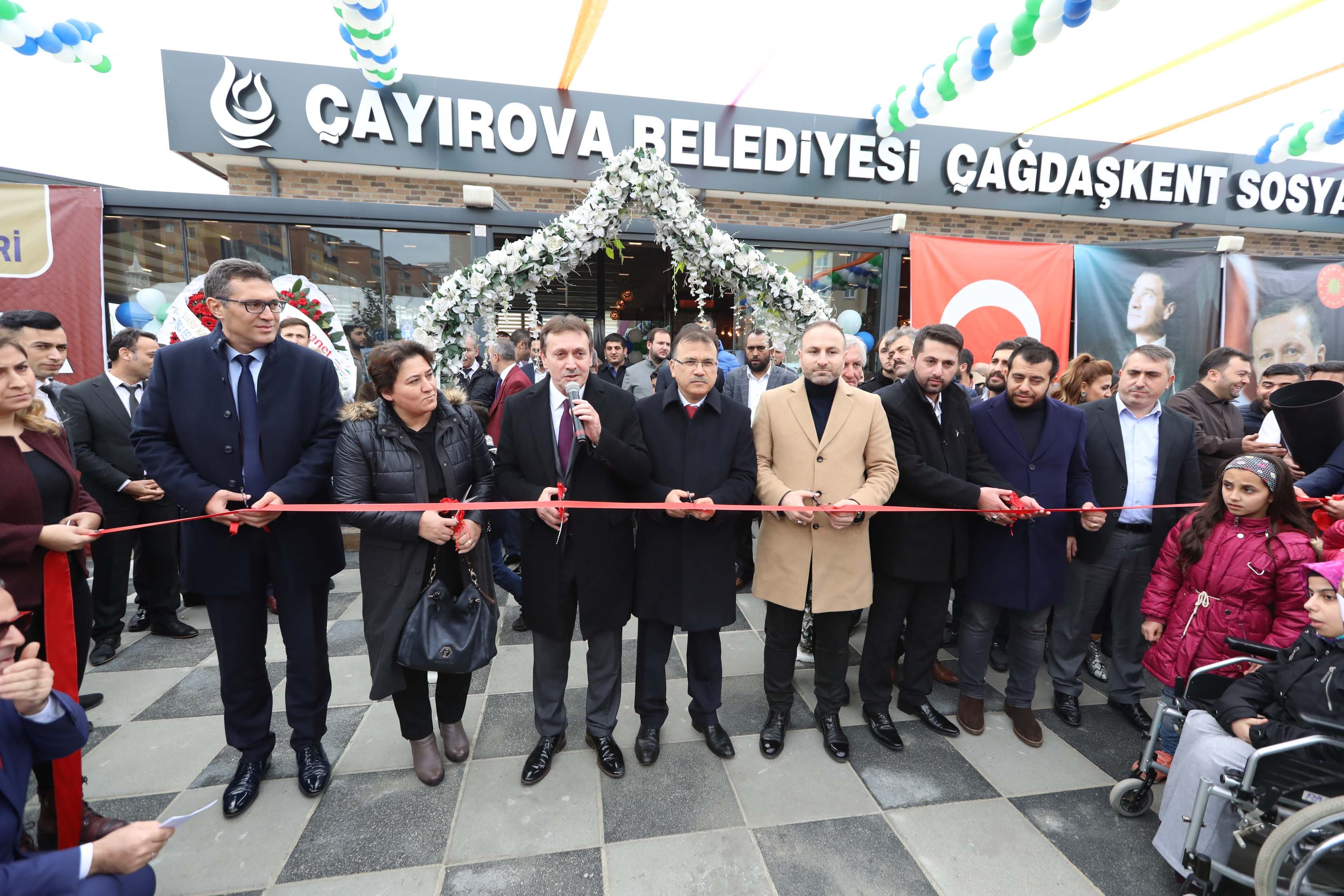 Çağdaşkent Semt Meydanı ve Sosyal Tesisler Hizmete Girdi