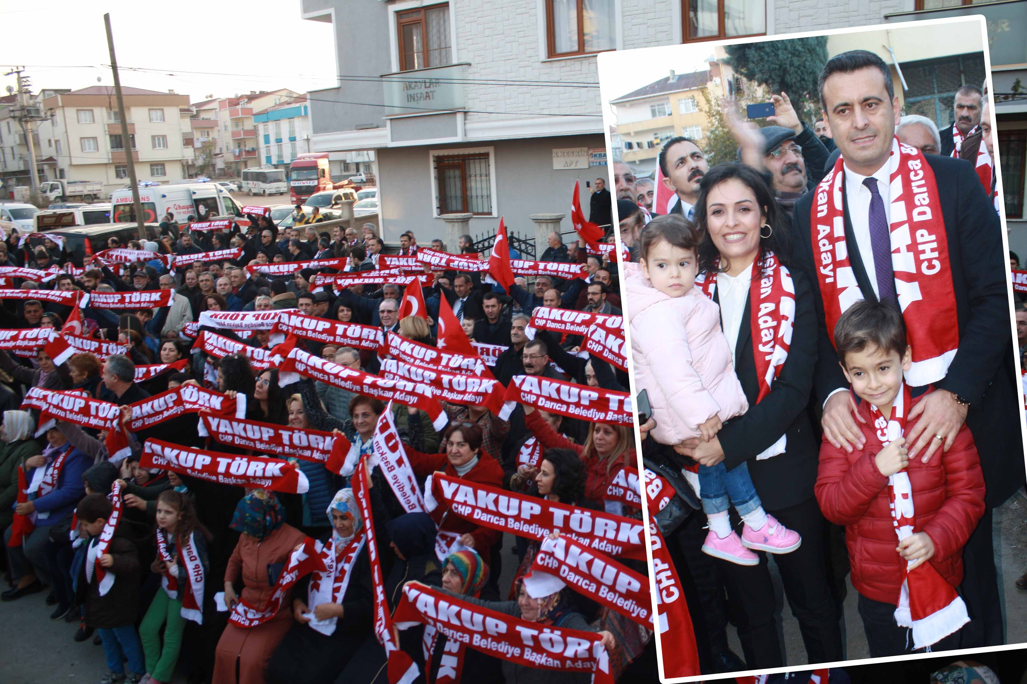 Törk, seçim çalışmalarına doğduğu mahalleden başladı!