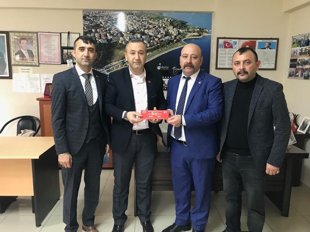 MHP Darıca, protokolü ziyaret etti