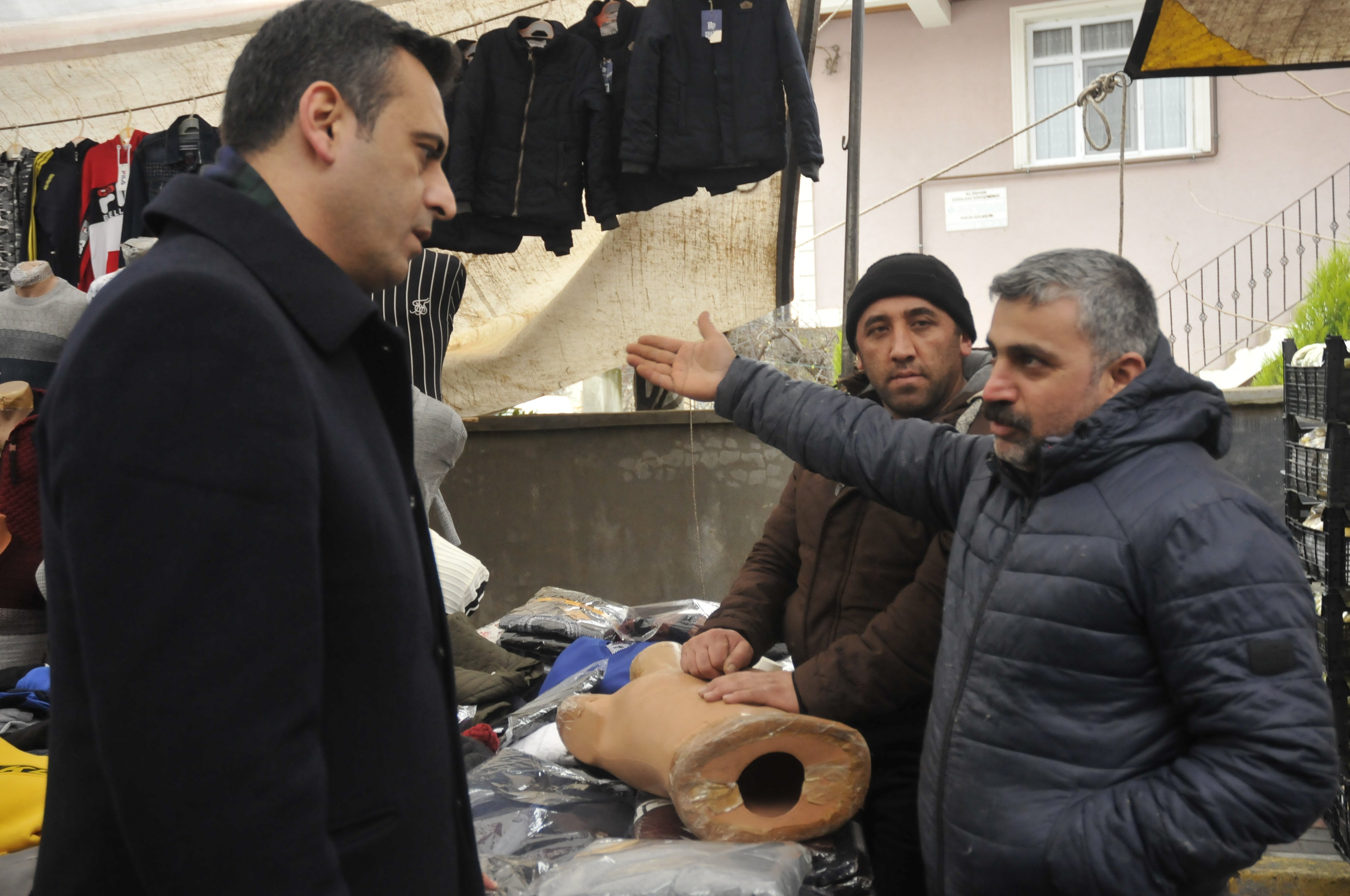 CHP Adayı Törk, dert dinledi