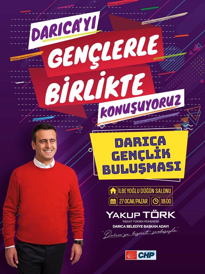 Törk, Darıcalı gençlerle buluşuyor