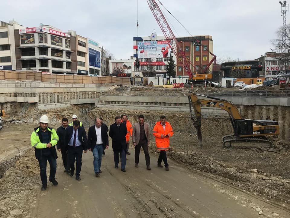 Darıca-Gebze Metro inşaatı sürüyor