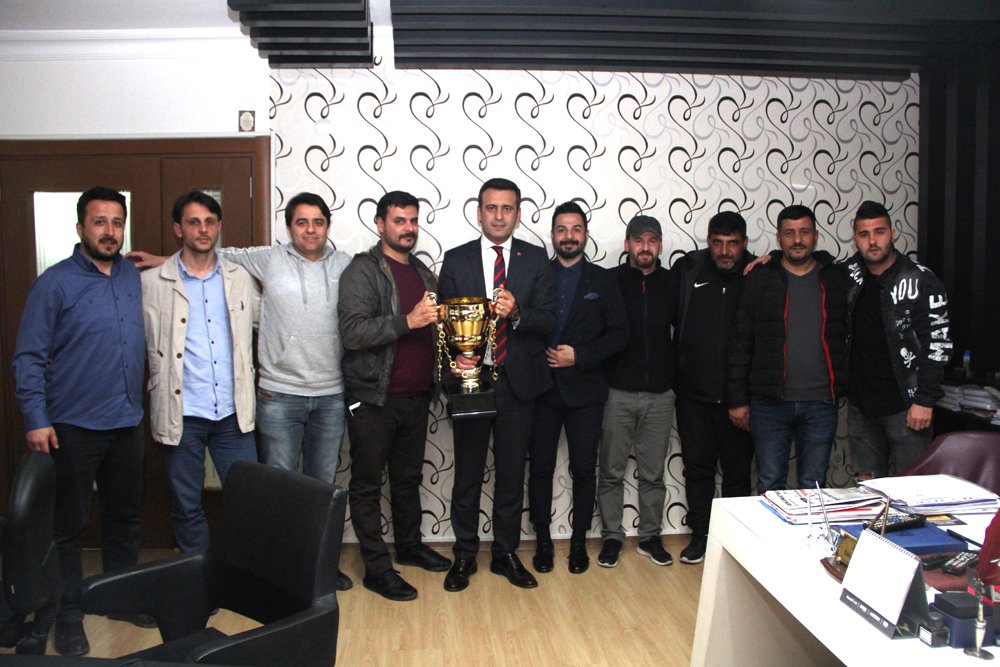 Martıspor'dan Törk'e şampiyonluk ziyareti