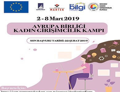Darıca’da  “Avrupa Birliği Kadın Girişimcilik Kampı” düzenlenecek