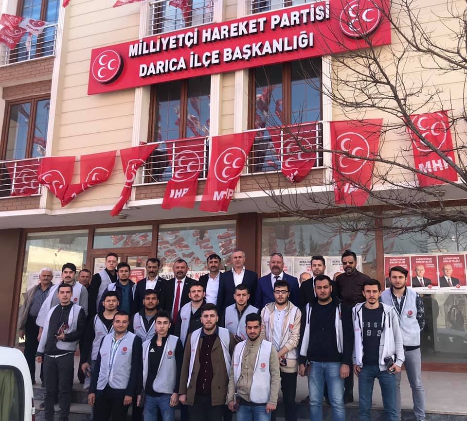 MHP Darıca sıkı çalışıyor!