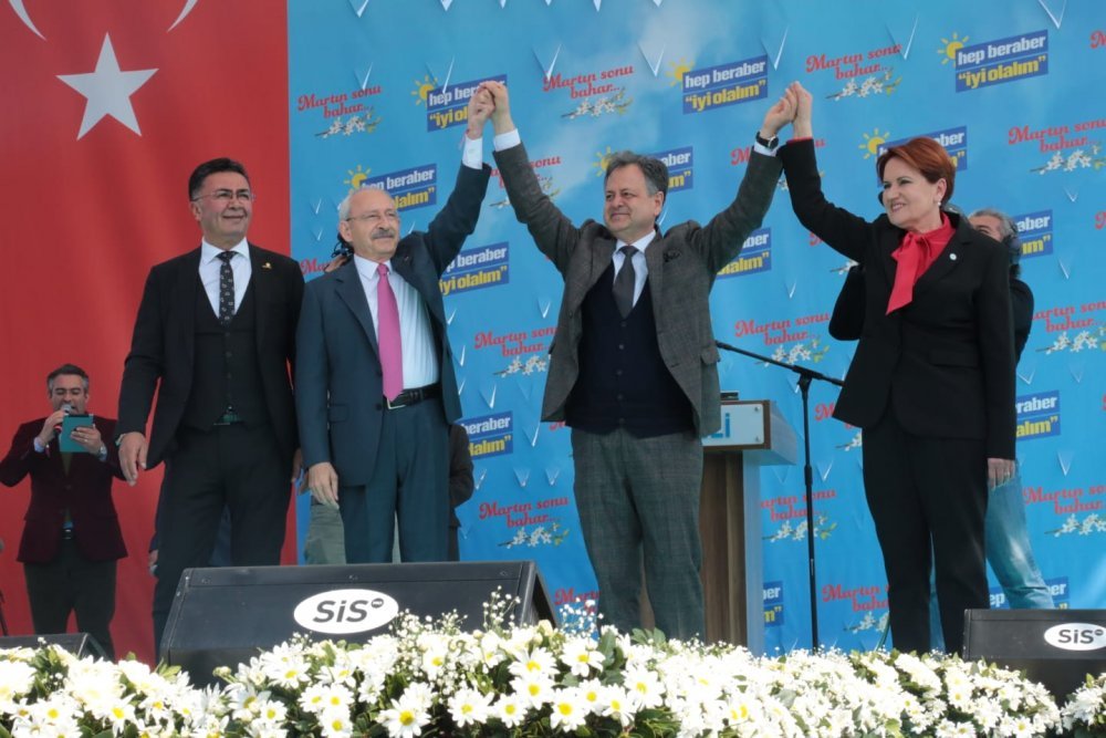 Millet İttifakı liderleri Kocaeli'de miting yaptı!