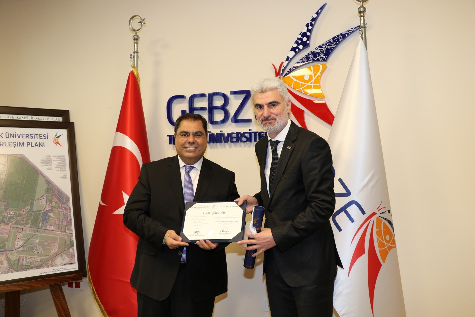 GEPOSB Yüksek Lisans Diplomasını GTÜ’den aldı