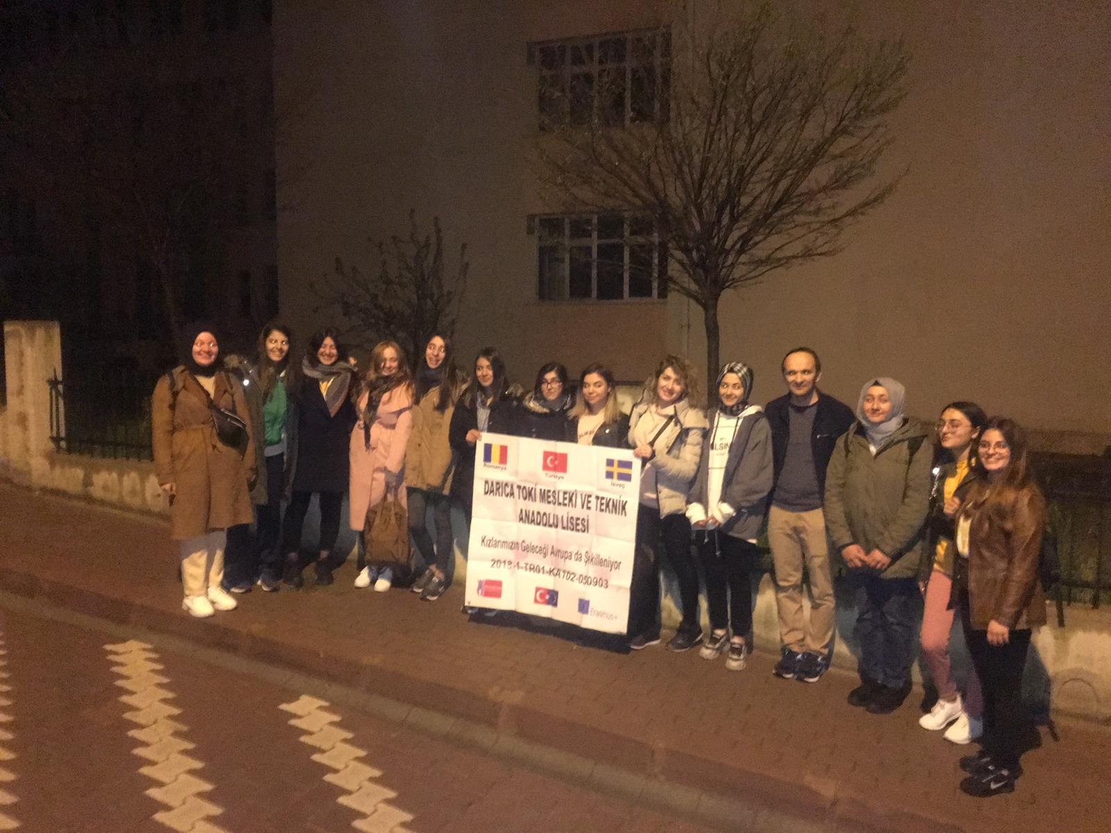 Darıcalı öğrenciler Romanya'ya gitti!