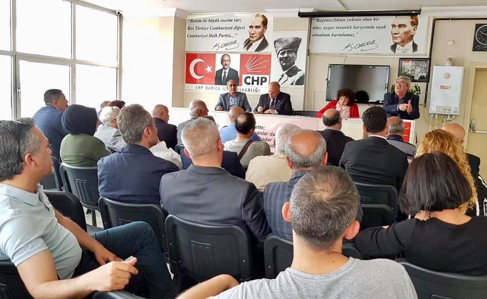 CHP Darıca'dan danışma toplantısı