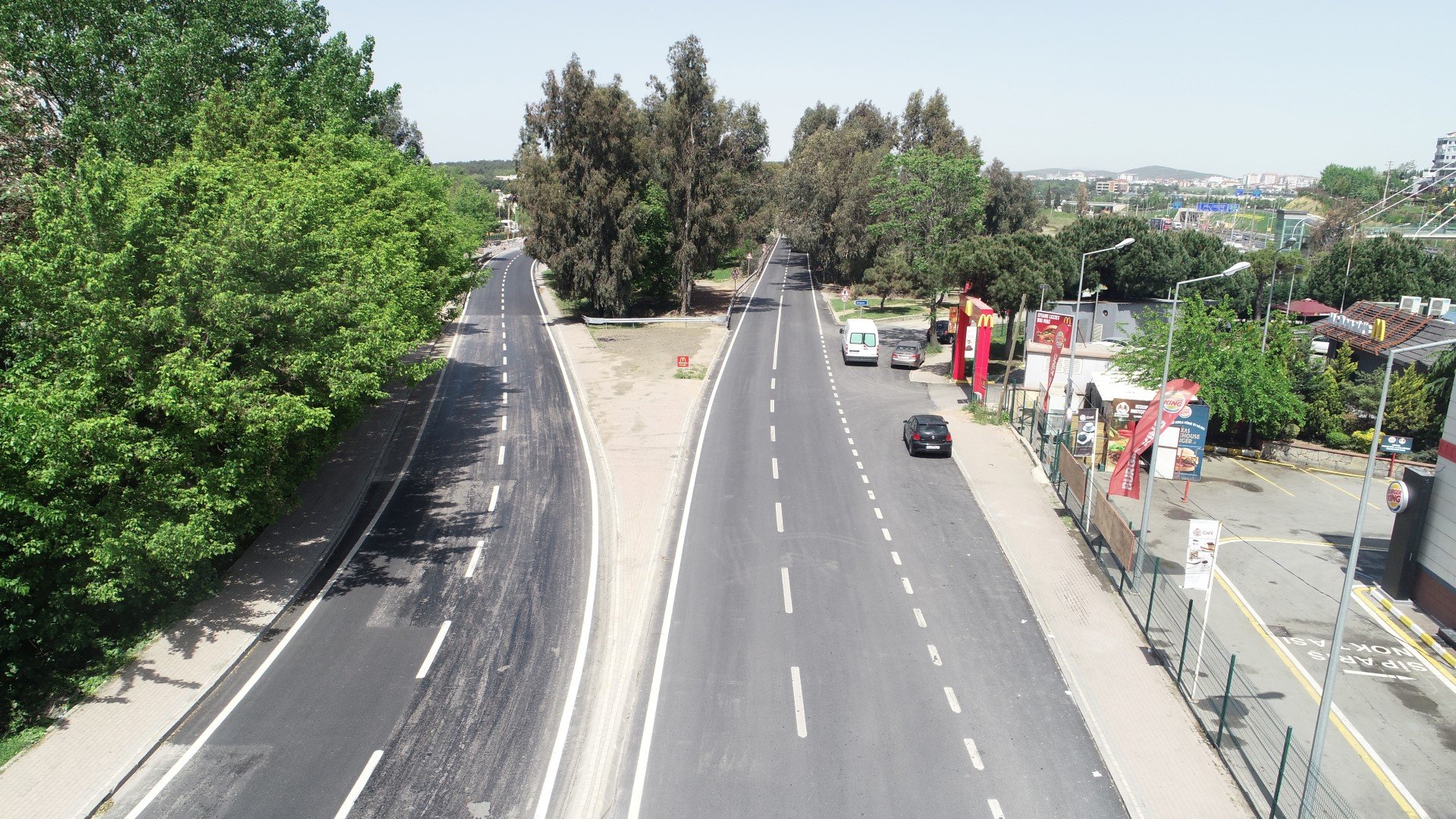 Bayramoğlu Caddesi yenilendi