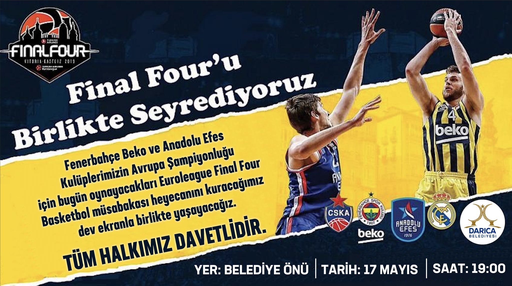 Basketbol heyecanı Darıca'da yaşanacak