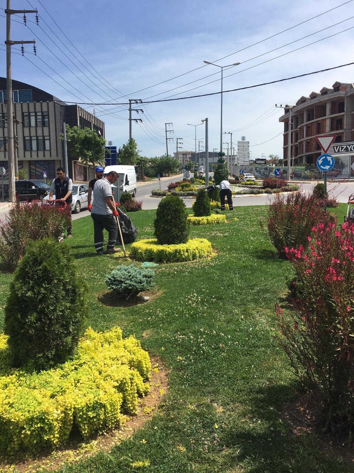 Darıca'da çevre ve peyzaj çalışmaları sürüyor