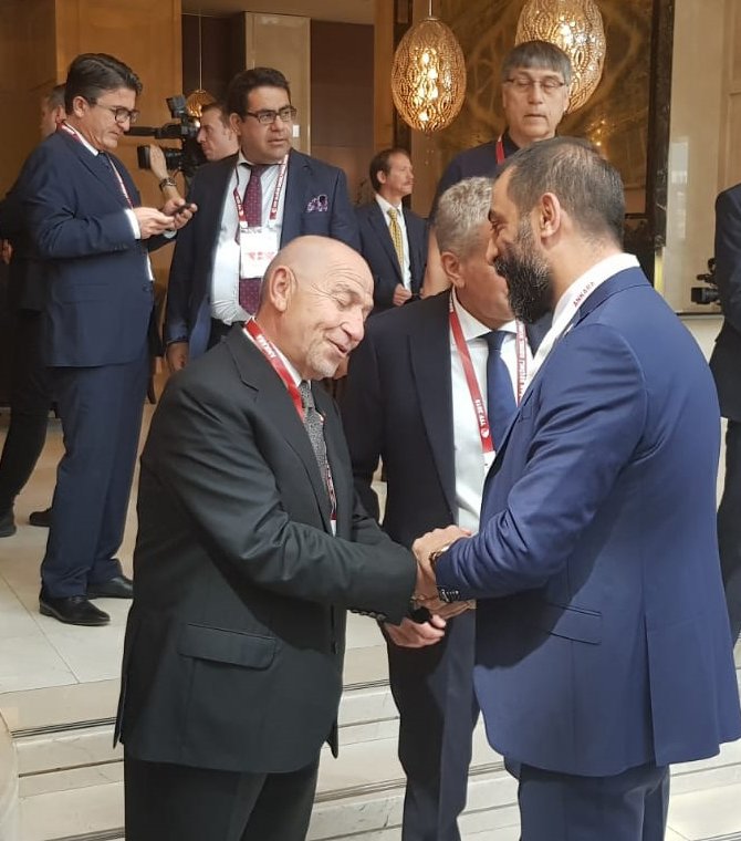 Arif Gülen, TFF kongresinde önemli görüşmeler yaptı