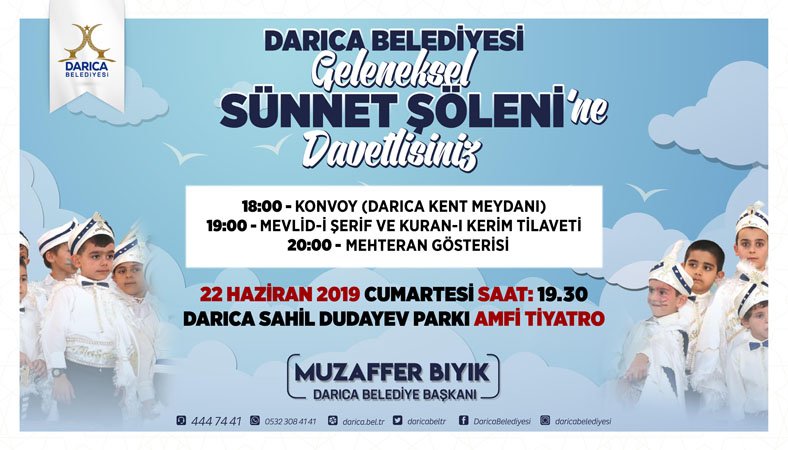 Darıca'da 600 çocuk erkekliğe ilk adımı atacak