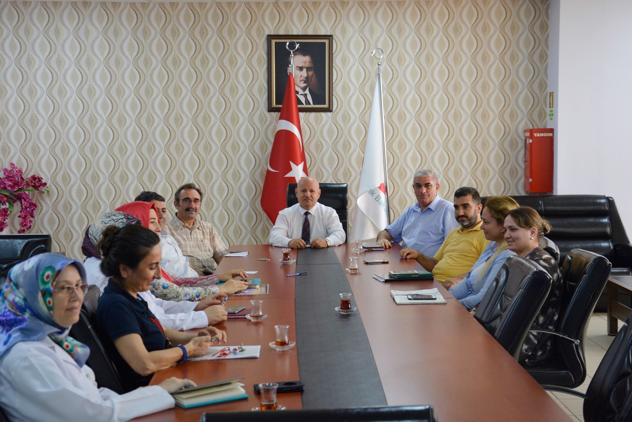 Farabi'de yönetim değerlendirme toplantıları devam ediyor