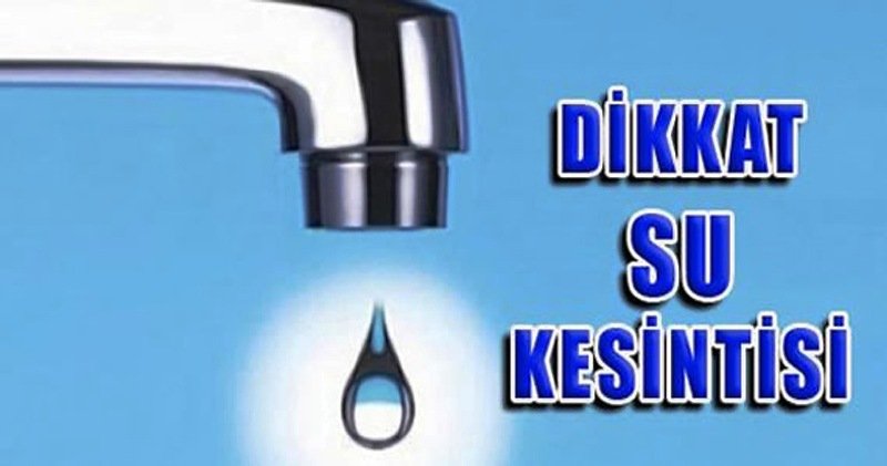 Darıca’da su kesintisi