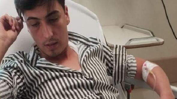 Bayram Namazı'ndan çıkarken yorgun mermi isabet etti