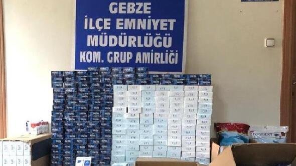 139 Karton kaçak sigara ele geçirildi