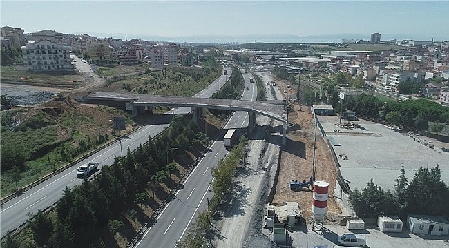 Çayırova-Tuzla bağlantısında çalışmalar sürüyor