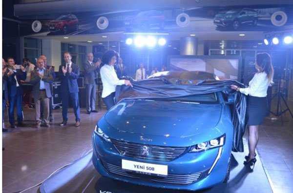 Nazer yeni Peugeot 508'i tanıttı