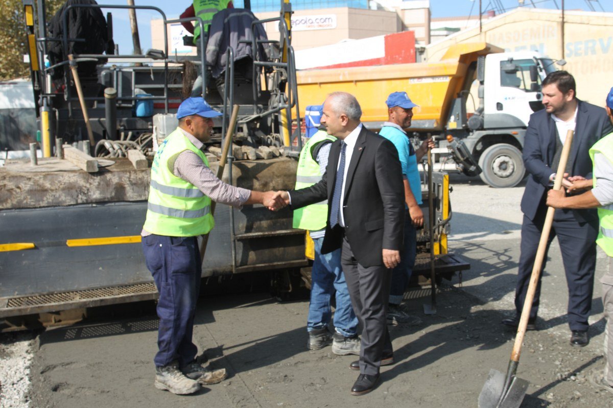  Üstyapı Çalışmaları Büyükgöz'ün Takibinde