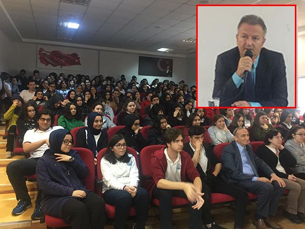 Darıca Fen Lisesi, Doç Dr. Aydın'ı ağırladı