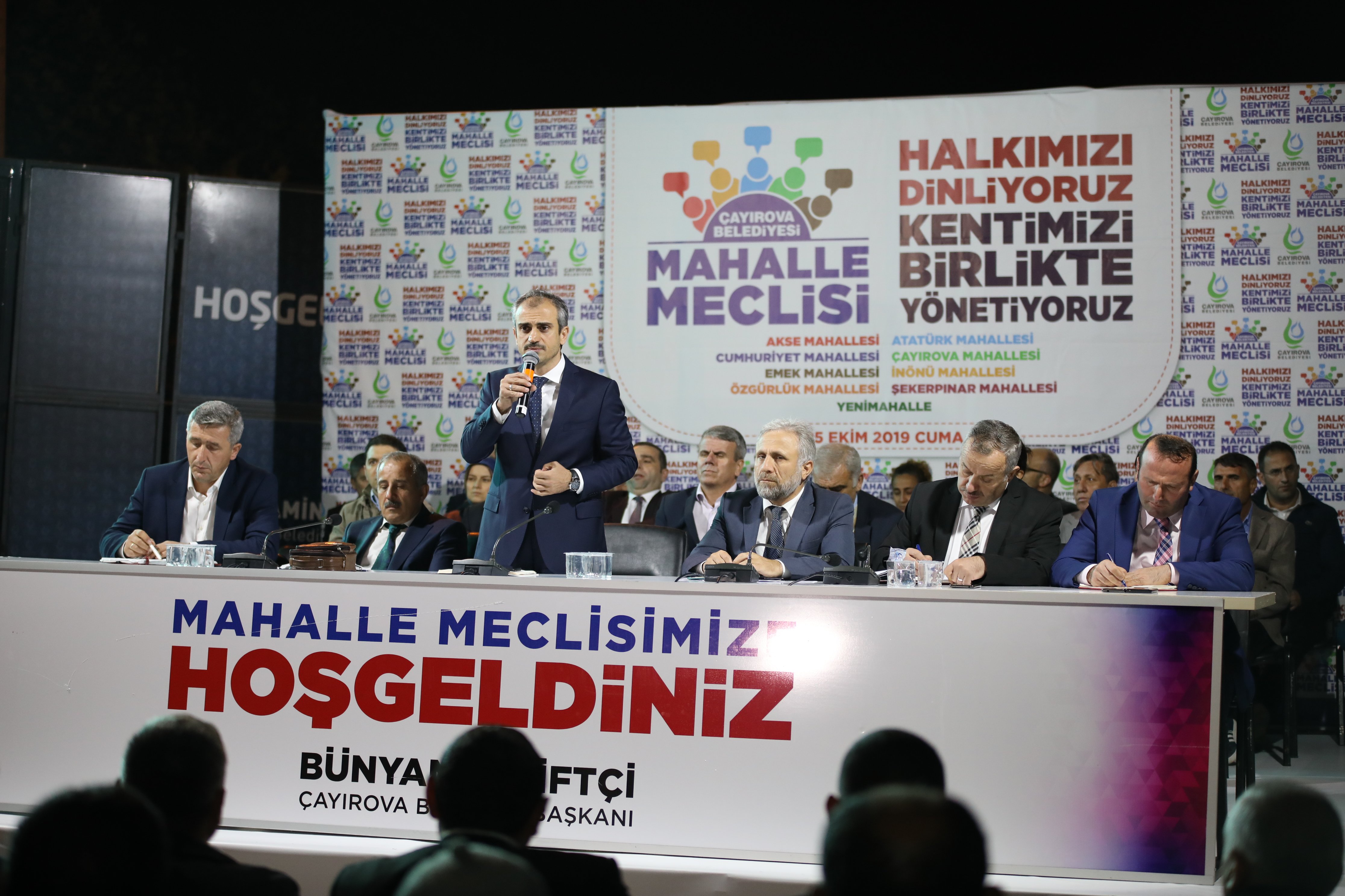 Çiftçi, “ Vatandaşlarımıza danışarak hizmet yapıyoruz”
