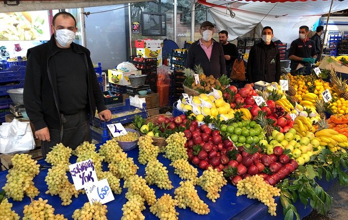 Darıcalı pazarcılardan anlamlı destek!