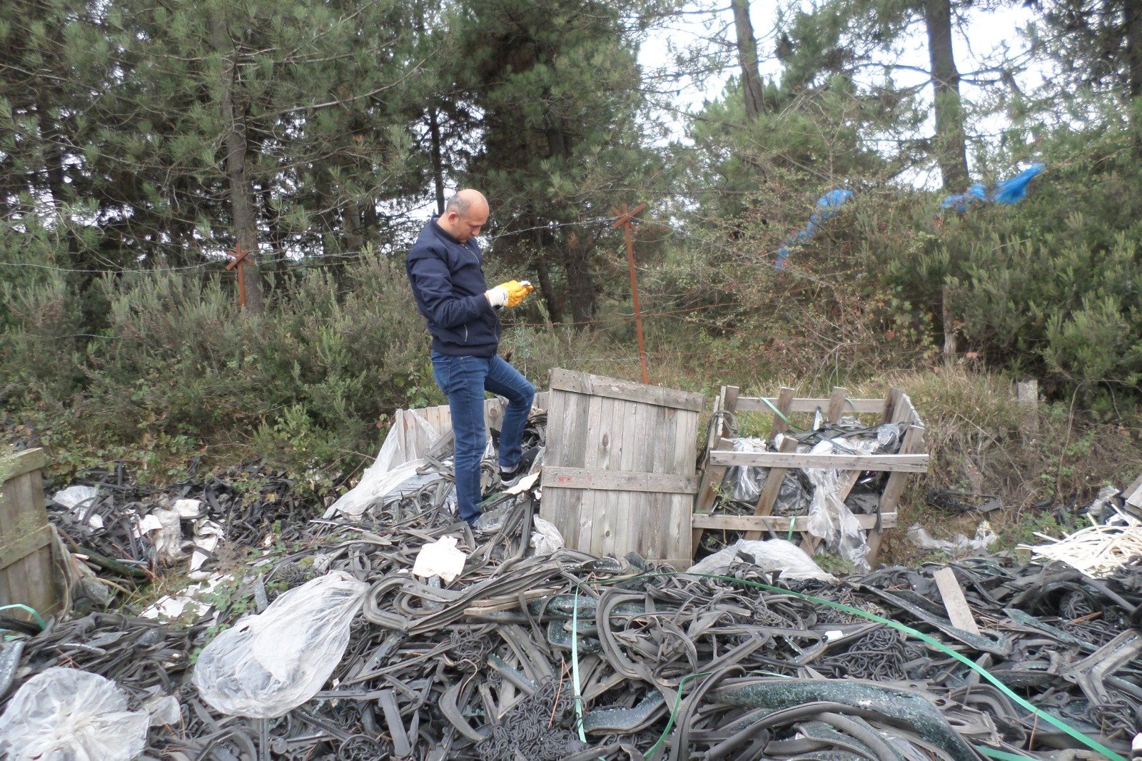 Gebze'de kaçak atığa izin yok